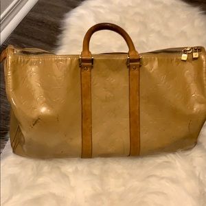 Vintage gently loved travel bag